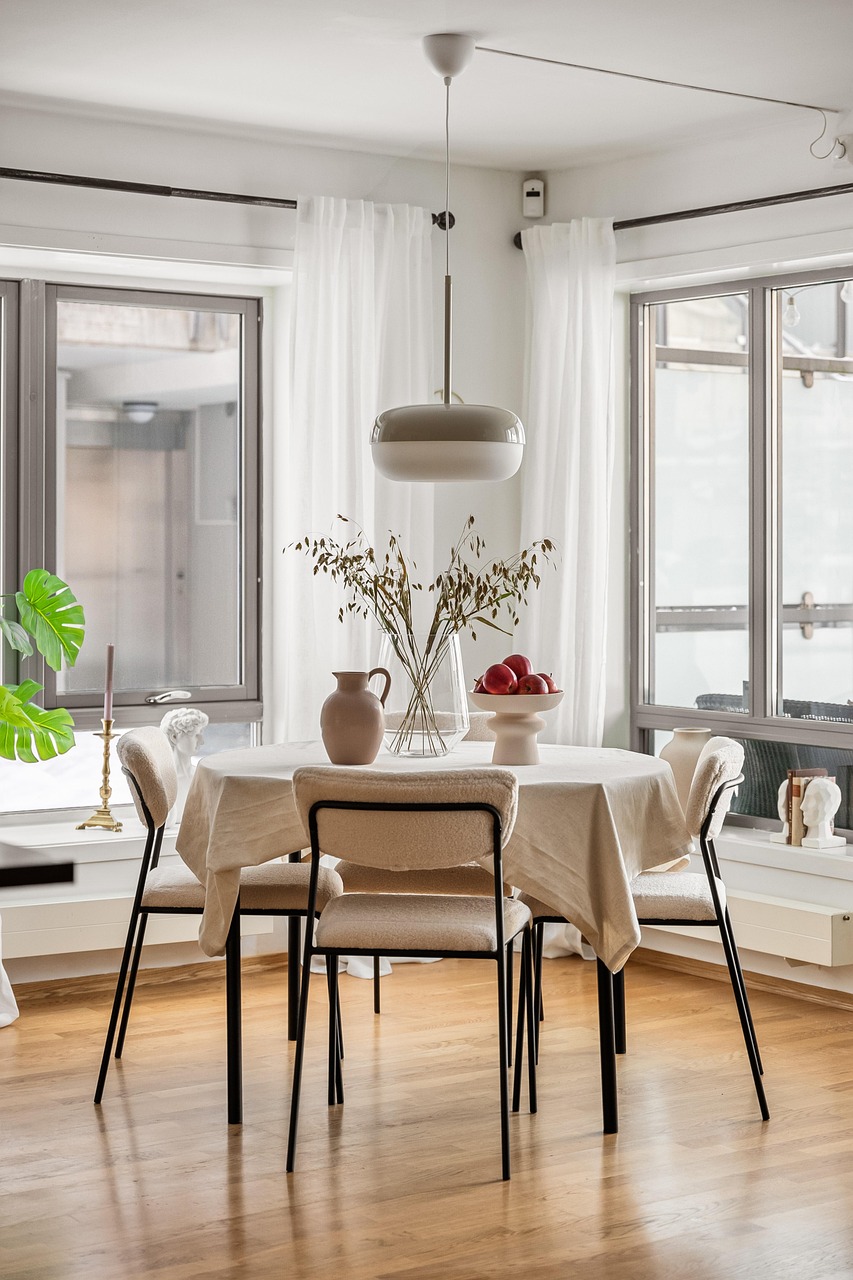 dining room, house, apartment, real estate, interior design, home, modern